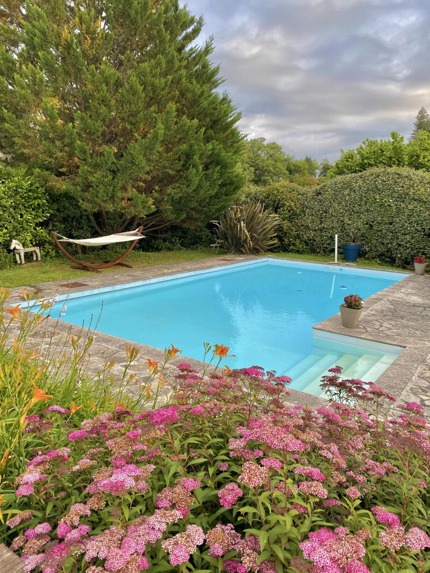 Agreable Petit Gite Avec Piscine Et Jardinet Salies-de-Béarn エクステリア 写真